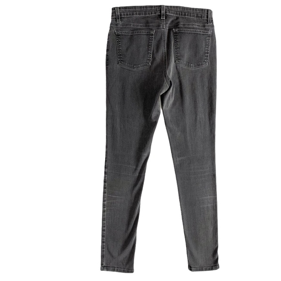 Eileen Fisher Gray Jeans Organic Cotton Size 8 - Picture 3 of 6